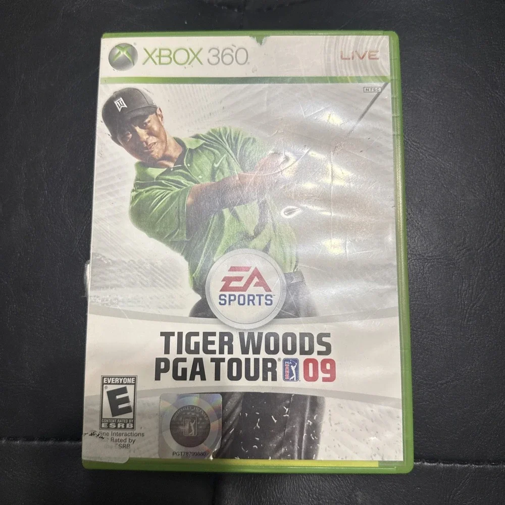 Tiger Woods Lot PGA Tour 09;11;12;&13 Masters - Microsoft Xbox 360 Same Day Ship